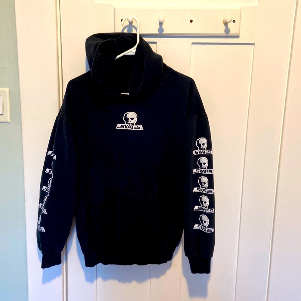 Vintage Real Skull Skate Hoody